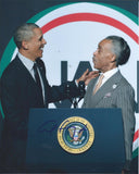 Rev Al Sharpton Signed Autographed 8x10 Photo With President Barack Obama A