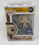 Funko Pop! Hollywood Exclusive - Metallic Alexander Hamilton #01 + Protector