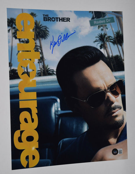 Kevin Dillon Signed Autographed 11x14 Photo Entourage Johnny Drama Beckett COA