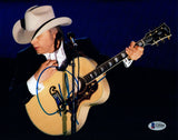 Dwight Yoakam Signed Autograph 8x10 Photo Country Music Star BAS Beckett COA