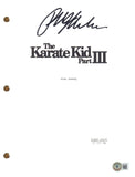 Ralph Macchio Signed Autograph The Karate Kid Part III Movie Script Beckett COA