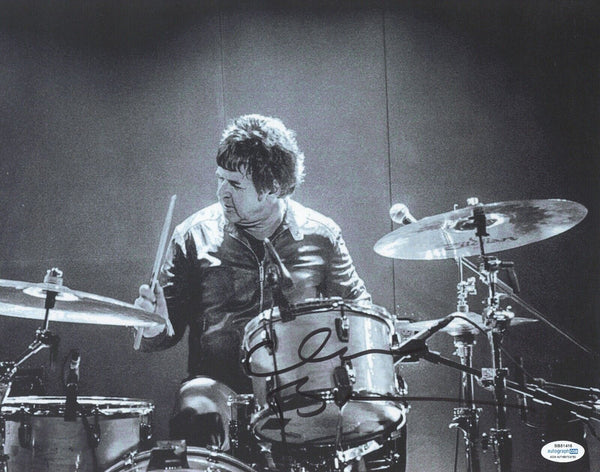 Clem Burke Signed Autographed 11x14 Photo Drummer The Ramones Blondie ACOA COA