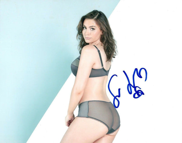 Sophie Simmons Signed Autographed 8x10 Photo Hot Sexy Model Gene COA