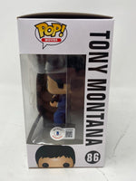 Al Pacino Signed Funko Pop Scarface Tony Montana 86 Autograph Beckett COA
