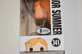 Dan Harmon Signed Rick and Morty WARRIOR SUMMER 341 Funko Pop Figure Beckett COA