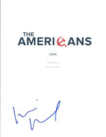 Keri Russell Signed Autographed THE AMERICANS Pilot Episode Script COA