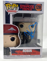 Maya Hawke Signed Funko Pop Stranger Things Robin #1299 Autograph Beckett COA
