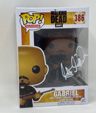 Seth Gilliam Signed Autograph Funko Pop The Walking Dead Gabriel 386 ACOA COA