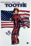 Dustin Hoffman Signed Tootsie Movie Poster 12x18 Autograph Beckett COA