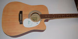 Chris Martin Signed Autograph Full Size Acoustic Guitar COLDPLAY Beckett BAS COA