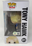 Tony Hawk Signed Autograph Funko Pop Birdhouse 01 Skateboarding Beckett COA