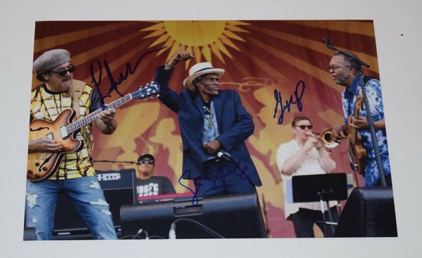 The Meters Band Signed 8x12 Photo Leo Nocentelli George Porter Jr Modeliste COA