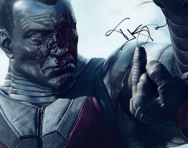 T. J. Storm TJ Signed Autograph 8x10 Photo DEADPOOL Colossus Motion Capture COA