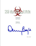 Danny Boyle Signed Autographed 28 DAYS LATER Director Movie Script COA VD