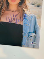 Addison Rae Signed Autographed 11x14 Photo TikTok Actress Beckett BAS COA