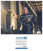 Robbie Amell Signed Autograph 8x10 Photo The Flash The Tomorrow People ACOA COA