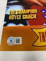 Royce Gracie Signed Autographed 11x14 Photo UFC MMA HOF Fighter Beckett COA
