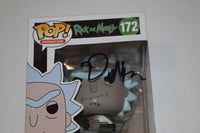 Dan Harmon Signed Rick and Morty WEAPONIZED RICK Funko Pop Figure Beckett COA