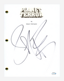 Jeff Fahey Signed Autographed Planet Terror Movie Script Screenplay ACOA COA