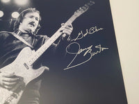 James Burton Elvis Signed 11x14 Photo Elvis Presley TCB Guitarist Beckett COA