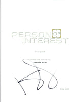 Kevin Chapman Signed Autographed PERSON OF INTEREST Pilot Script COA VD