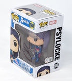 Olivia Munn Signed Funko Pop Marvel X-Men Psylocke #180 Autograph Beckett COA