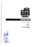 John Ross Bowie Signed THE Big Bang Theory The Vengeance Formulation Script COA
