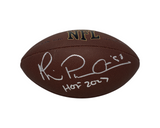 Michael Irvin Dallas Cowboys Signed Autographed Football HOF 2007 Beckett COA