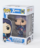 Olivia Munn Signed Funko Pop Marvel X-Men Psylocke #180 Autograph Beckett COA