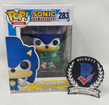 Ben Schwartz Signed Autographed Sonic The Hedgehog Funko Pop Figure Beckett COA