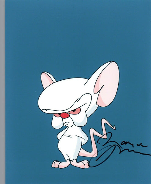 Maurice LaMarche Signed Autograph 8x10 Photo PINKY AND THE BRAIN Voice COA
