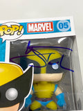 Hugh Jackman Signed Funko Pop Marvel Wolverine #05 Autograph X-Men Beckett COA