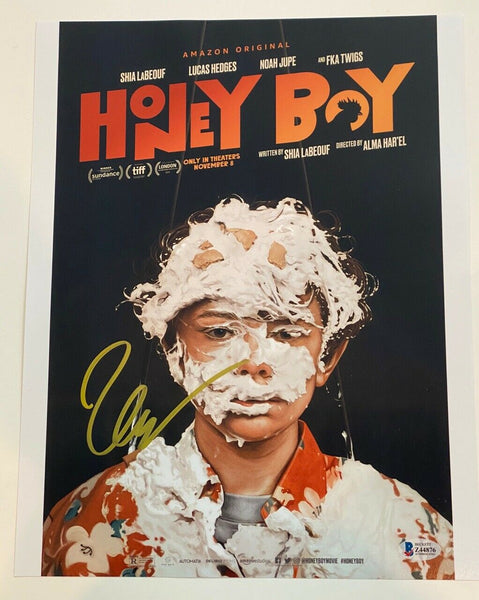 Noah Jupe Signed Autographed 11x14 Photo Poster Honey Boy Beckett COA