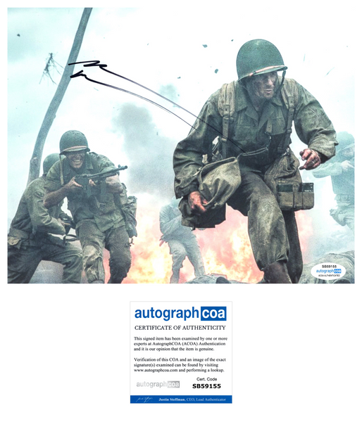 Andrew Garfield Signed Autograph 8x10 Photo Hacksaw Ridge Actor ACOA COA