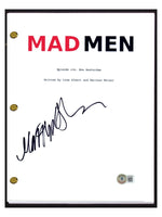 Matthew Weiner Signed Autograph Mad Men Pilot Script Screenplay Beckett COA