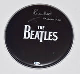 Pete Best Signed Autographed Drumhead THE BEATLES Hamburg 1960 Beckett BAS COA
