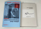 Mark Lanegan Signed Sing Backwards and Weep Hardcover 1st Ed Book Mad Season COA