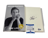 Megan Rapinoe Signed Autographed One Life Hardcover Book USA Soccer Beckett COA