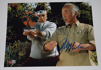 Ralph Macchio Signed Autographed 11x14 Photo The Karate Kid Beckett BAS COA