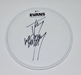 Jay Weinberg Signed Autographed 10" Drumhead Evans Slipknot Beckett BAS COA