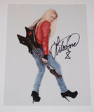 Lita Ford Signed Autographed 11x14 Photo The Runaways COA VD