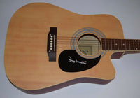 Johnny Mathis Signed Autographed Full Size Acoustic Guitar "CHANCES ARE" COA