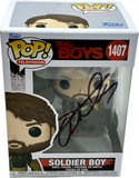 Jensen Ackles Signed Funko Pop The Boys Soldier Boy #1407 Autograph Beckett COA