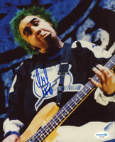 Ian Grushka New Found Glory Signed Autograph 8x10 Photo Bassist ACOA COA