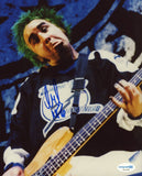 Ian Grushka New Found Glory Signed Autograph 8x10 Photo Bassist ACOA COA