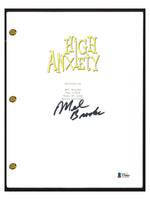 Mel Brooks Signed Autographed HIGH ANXIETY Movie Script Beckett BAS COA