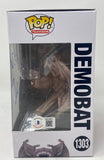 Duffer Brothers Signed Funko Pop Stranger Things Demobat Matt Ross Beckett COA