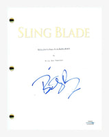 Billy Bob Thornton Signed Autographed Sling Blade Movie Script ACOA COA