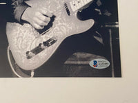 James Burton Elvis Signed 11x14 Photo Elvis Presley TCB Guitarist Beckett COA