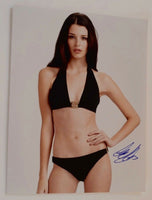 Carly Foulkes Signed Autographed 11x14 Photo Hot Sexy Model COA VD